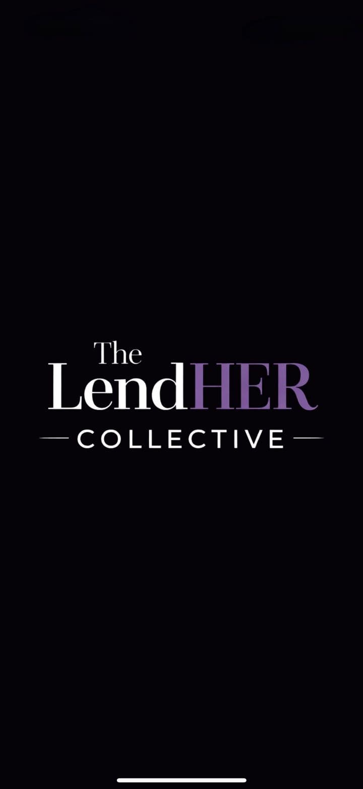TLC App loading screen with The LendHER Collective logo